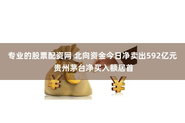 专业的股票配资网 北向资金今日净卖出592亿元 贵州茅台净买入额居首